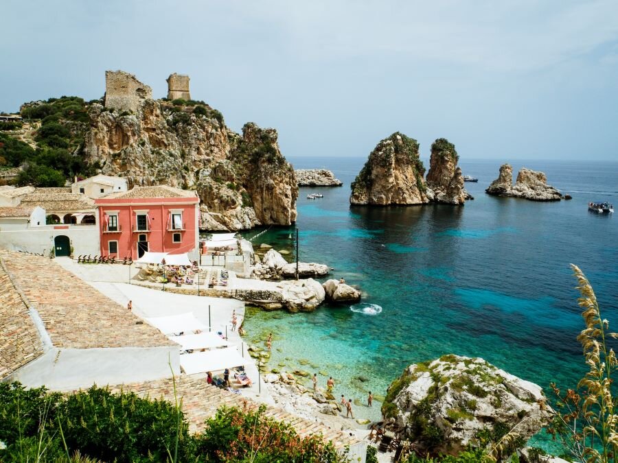 Credit: Unsplash. Scopello, Sicily.