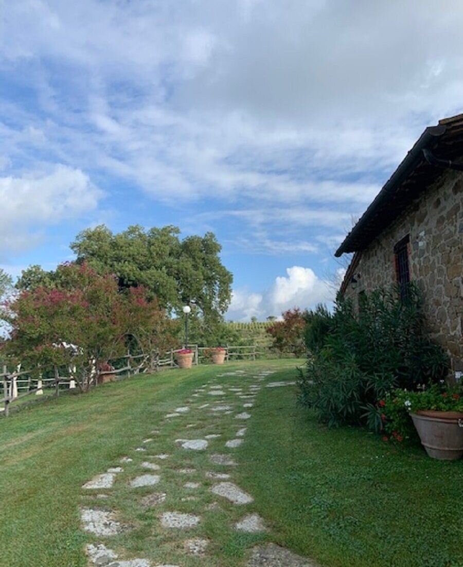 The Villa &amp; Gardens at Villa La Tornaie, Tuscany.